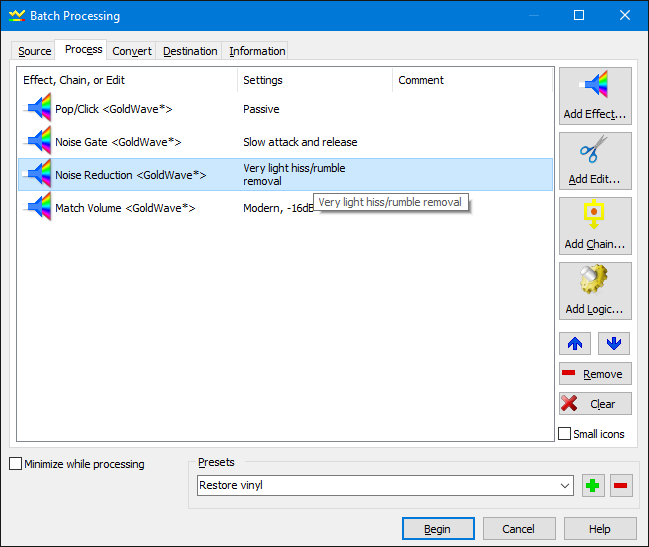 Batch Processing Image